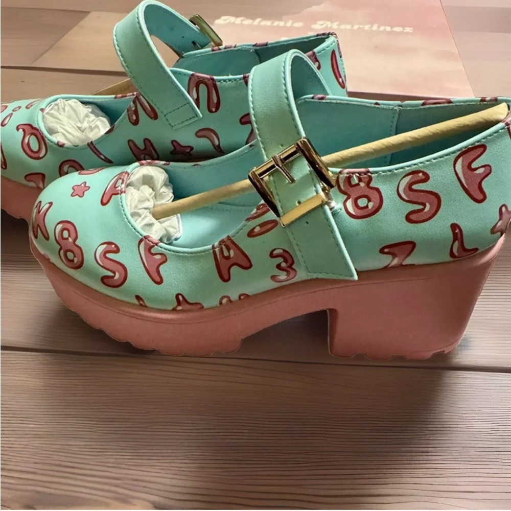 Melanie Martinez x KOI Alphabet Boy shoes heels US 5/UK 3